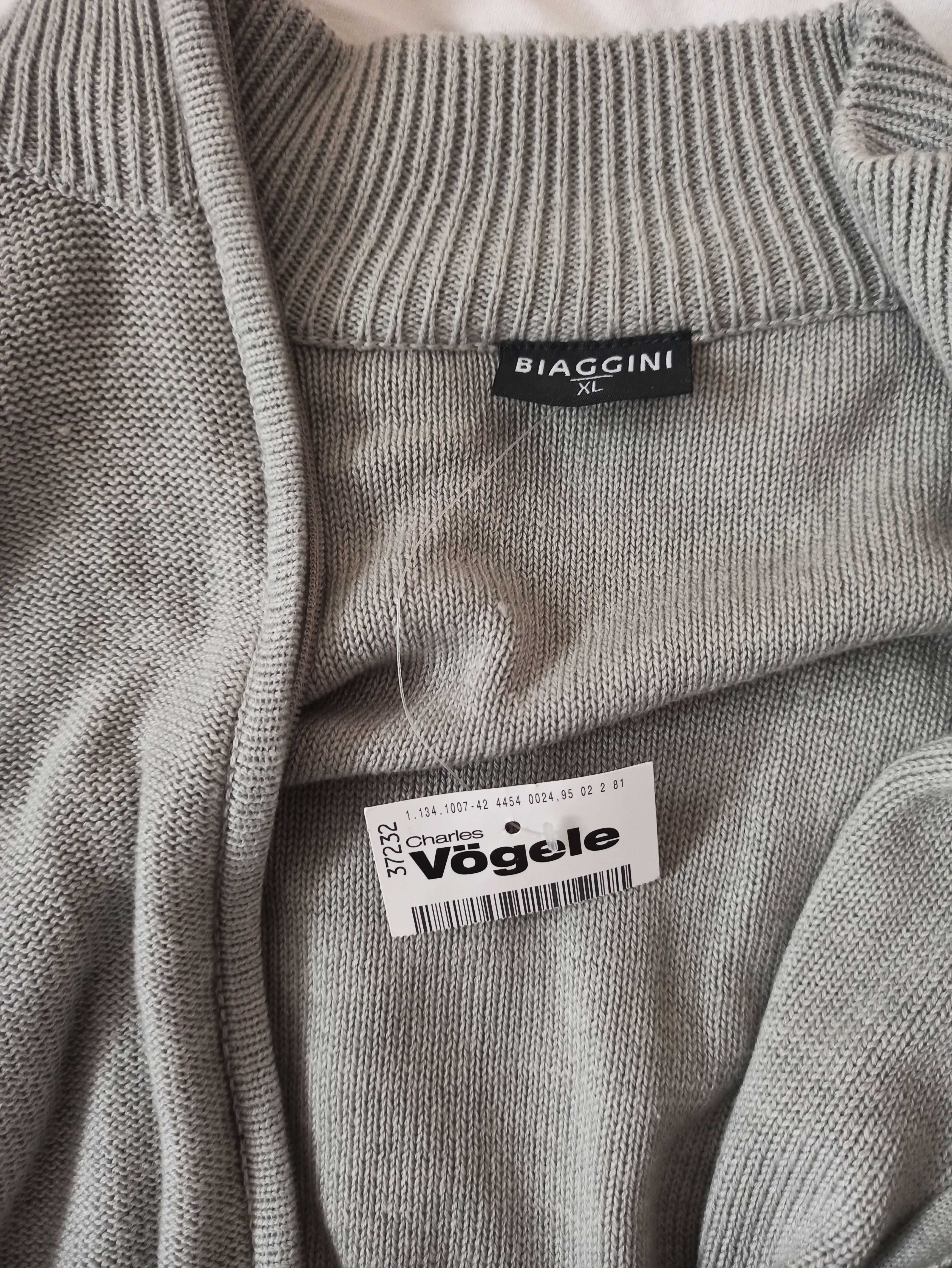 Męski sweter rozpinany marki Charles Vogele Biaggini rozmiar XL