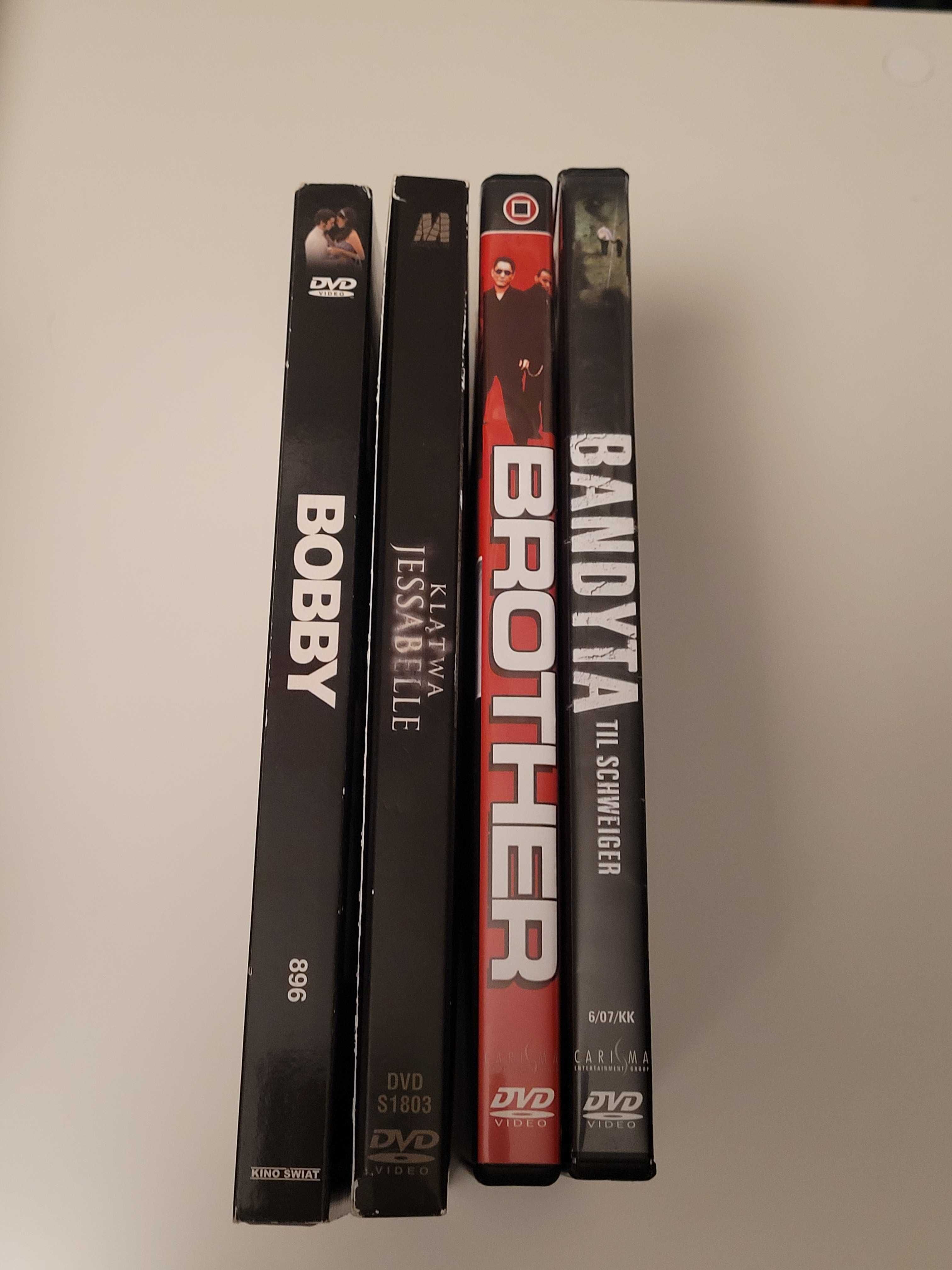 4 filmy na DVD Brother, Bobby, Bandyta, Klątwa Jessabelle