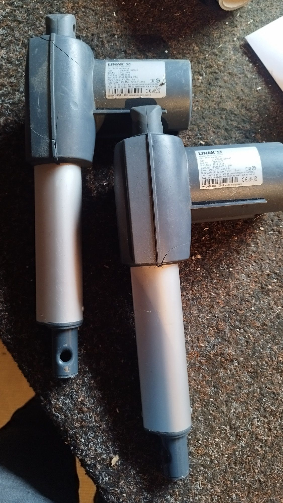 Siłownik liniowy LINAK 24V