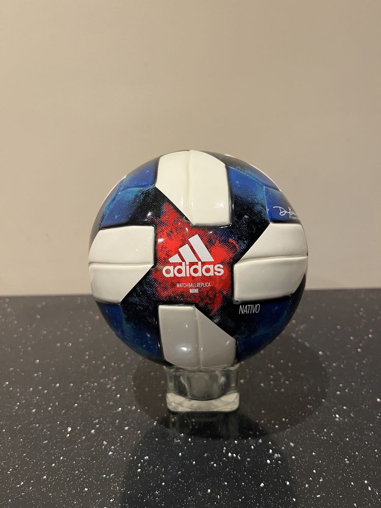 Piłka mini rozmiar 1 Adidas UEFA Nativo