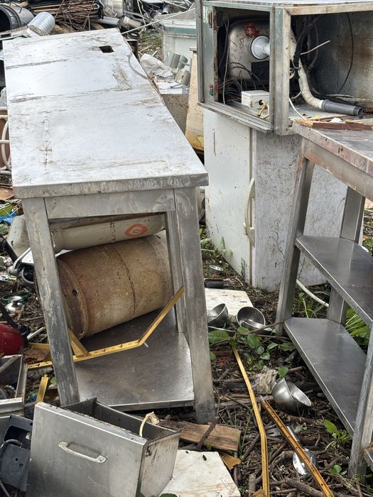 Bancada em inox em otmo estado