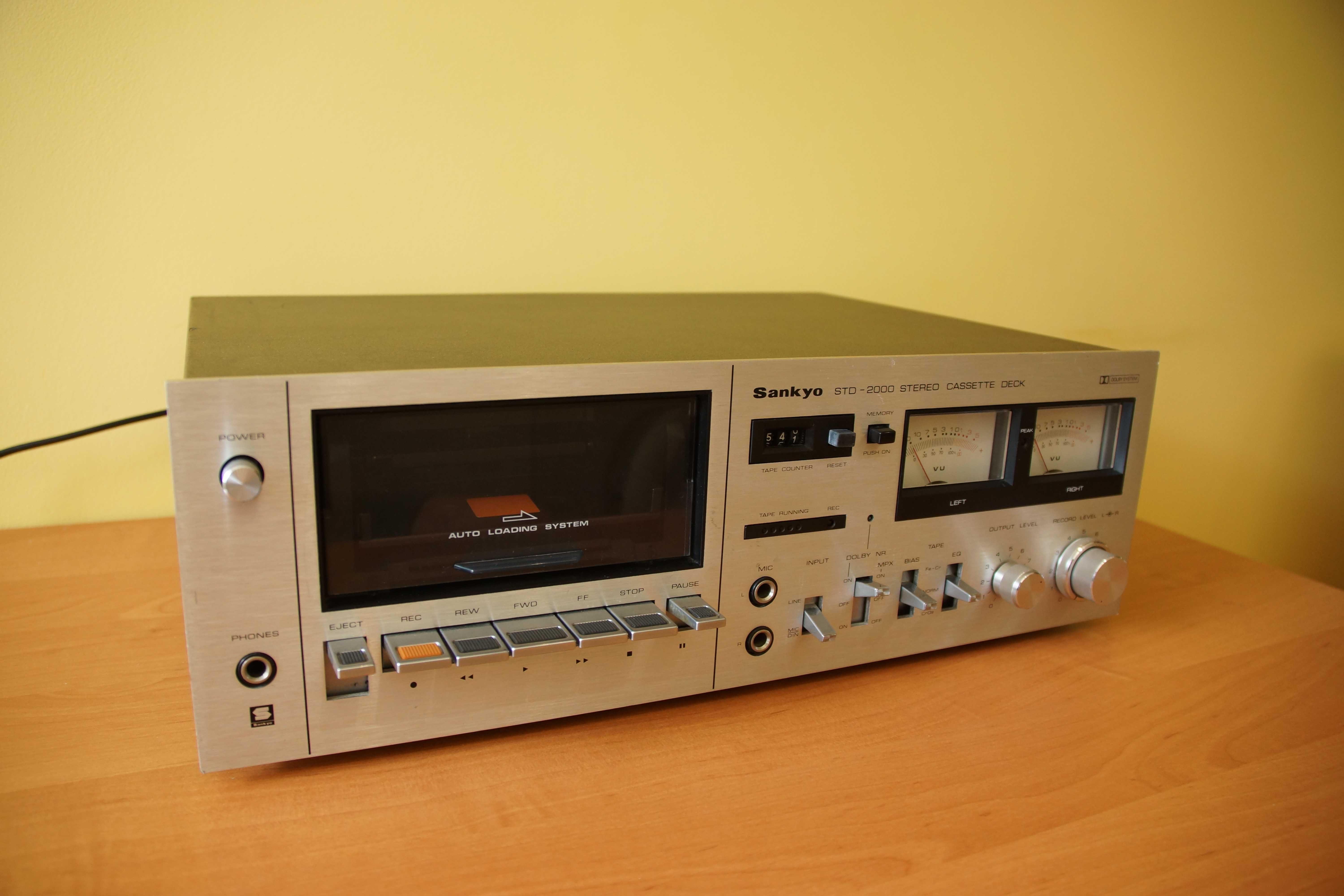 Sankyo STD-2000 High-end magnetofon kasetowy.