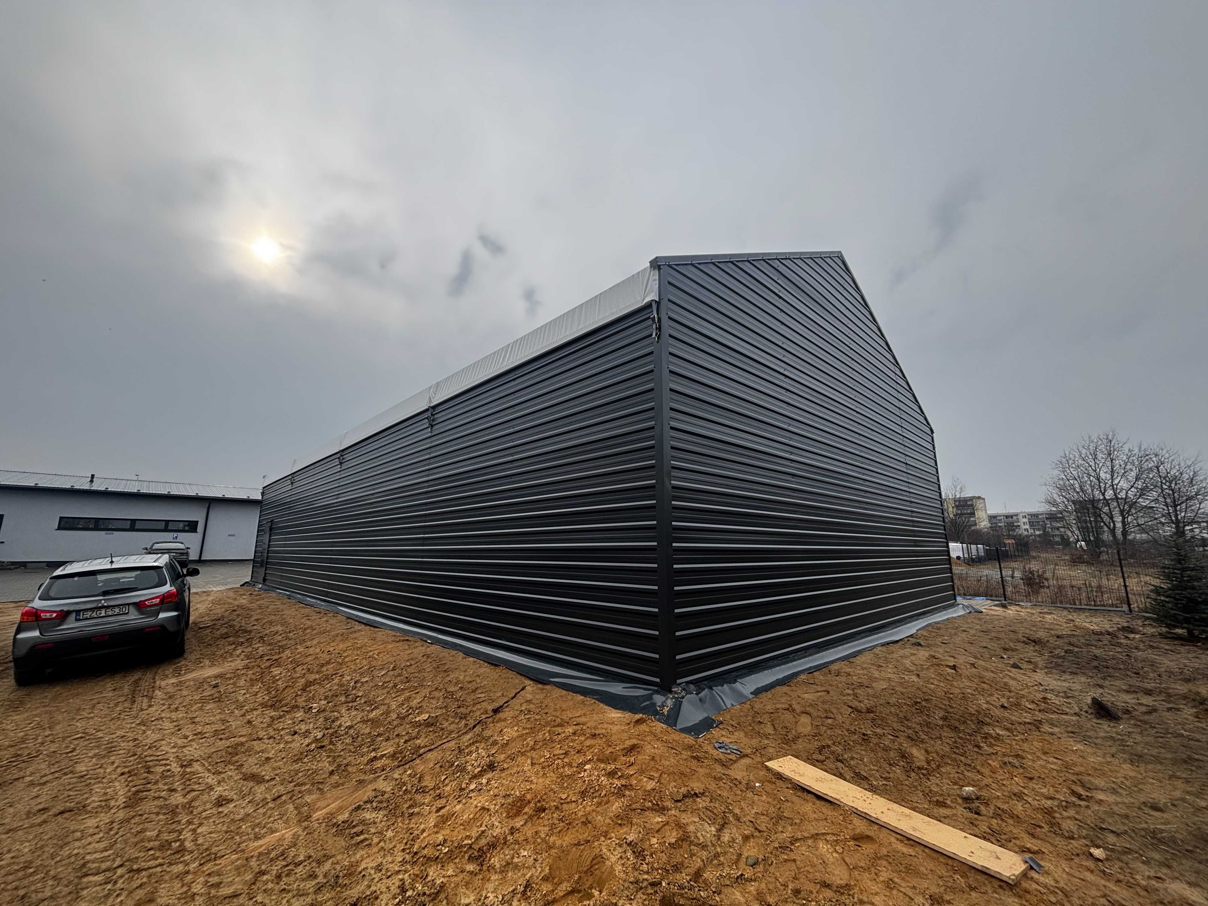 Hala namiotowa 10x20x4m dach pneumatyczny magazyn stolarnia Producent