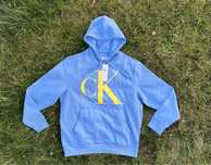 Calvin Klein Monogram Logo Fleece Hoodie худи кофта світшот худі М і L