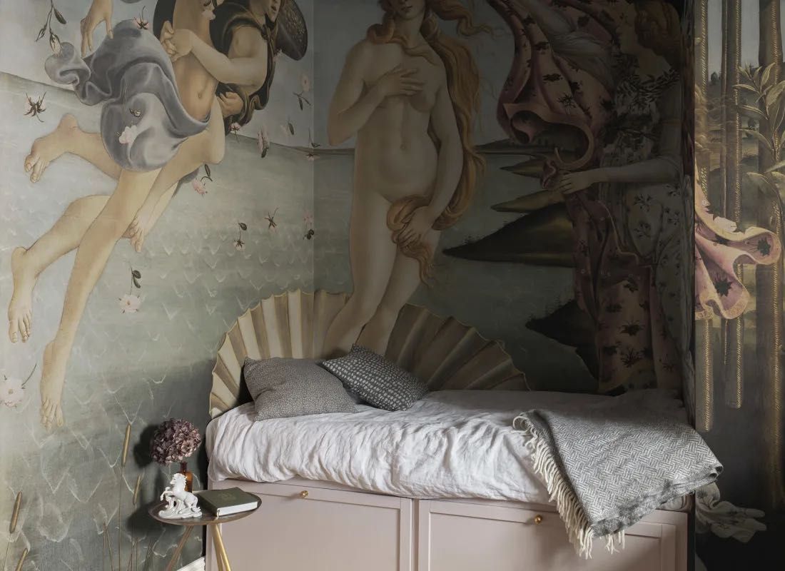 TAPETA Narodziny Wenus 500cm/415cm REBEL WALLS Boticelli włoski klimat