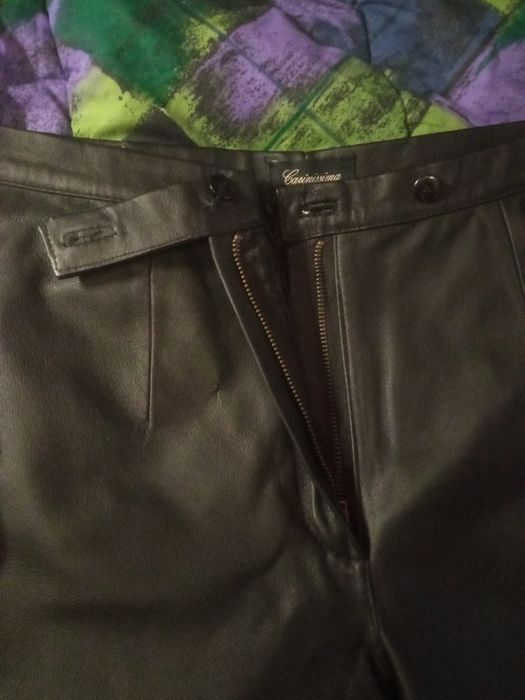 Штани з натуральної шкіри нові, жіночі розмір L