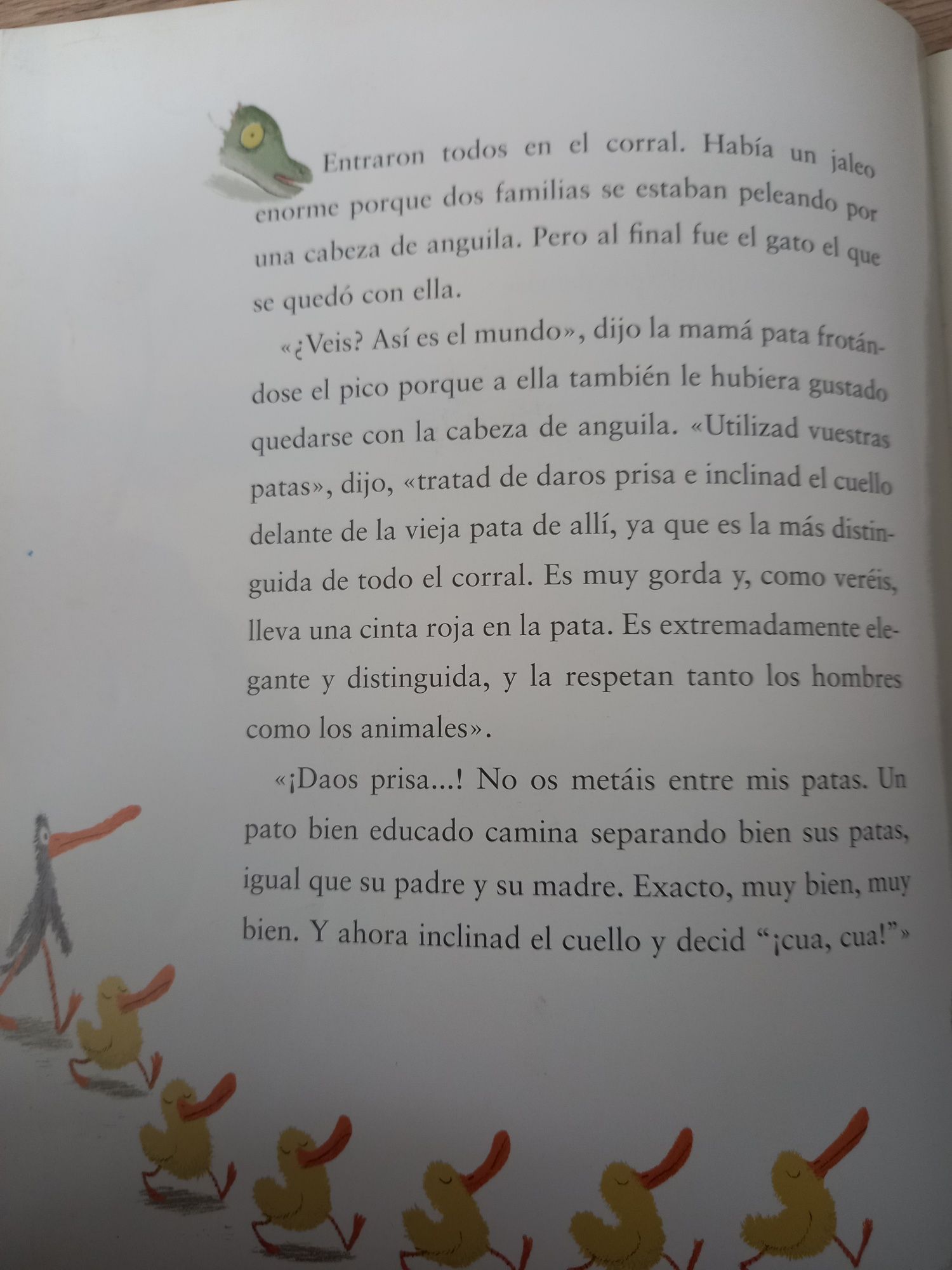 Książka w jęz. hiszpańskim  El patito feo