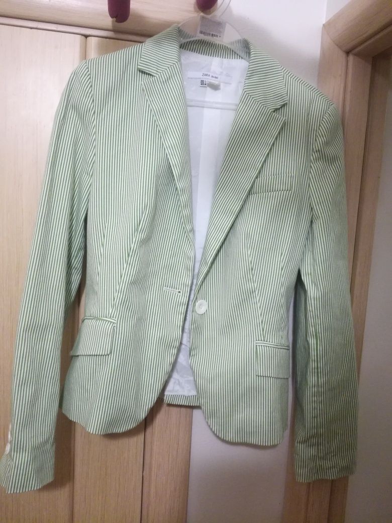 Zara basic пиджак женский размер 40-42 S до 165см