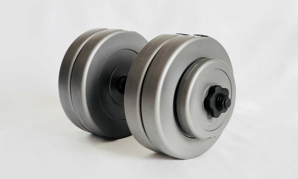 Гантели 2х23 кг GREY