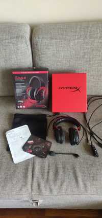 KOMPLET Słuchawki dla gracza Hyperx Cloud 2