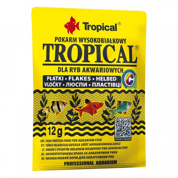 Tropical tropical płatki 12g wysokobiałkowy