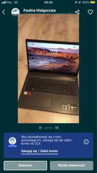 Laptop Acer Aspire 3 używany bardzo mało