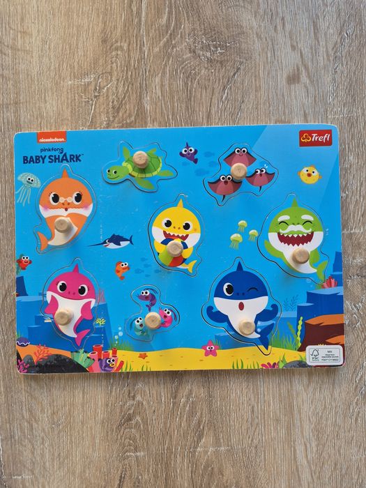 Drewniana tablica rybki Trefl