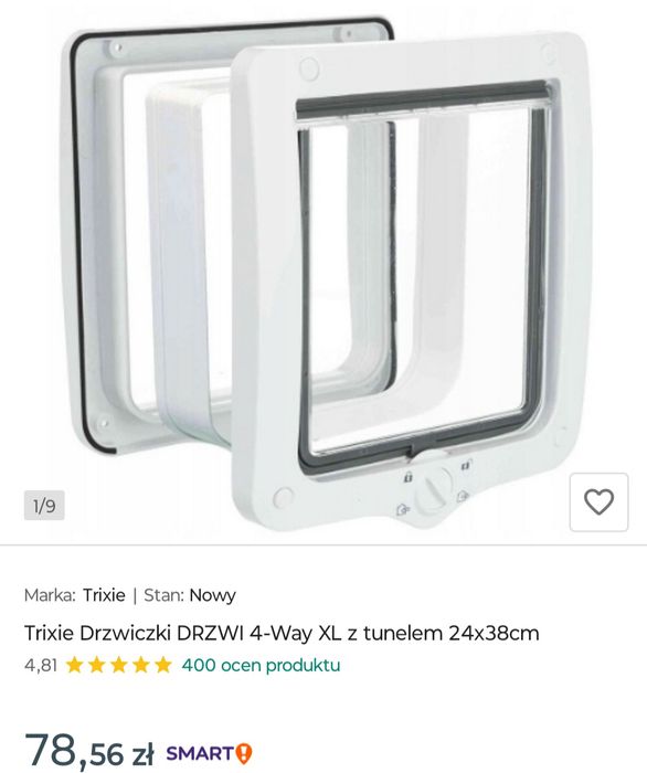 Nowe drzwi / wejście / okno dla kota