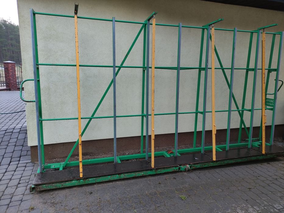 Wózek stojak do transportu płyt meblowych 4m