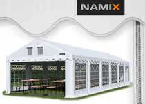 Namiot ROYAL 5x12 ogrodowy imprezowy garaż wzmocniony PVC 560g/m2