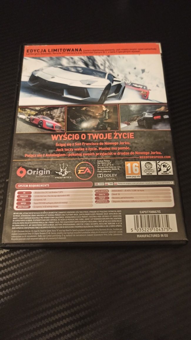 Need for speed the run edycja limitowana