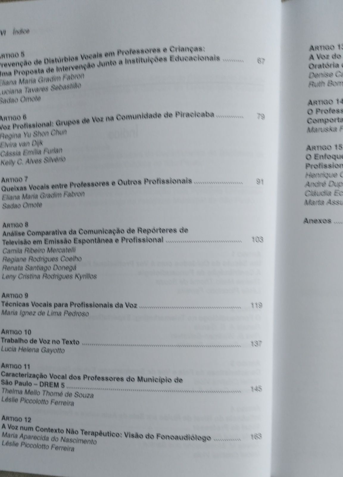 Voz Ativa livro tecnico