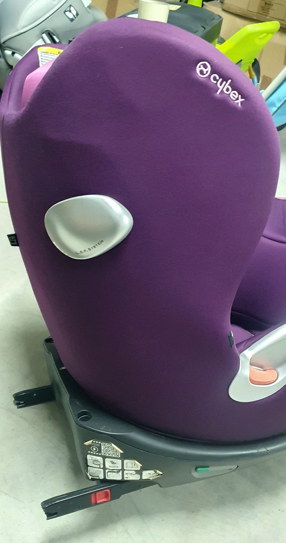 Cadeira Auto Cybex Sirona i-Size Platinum com isofix.