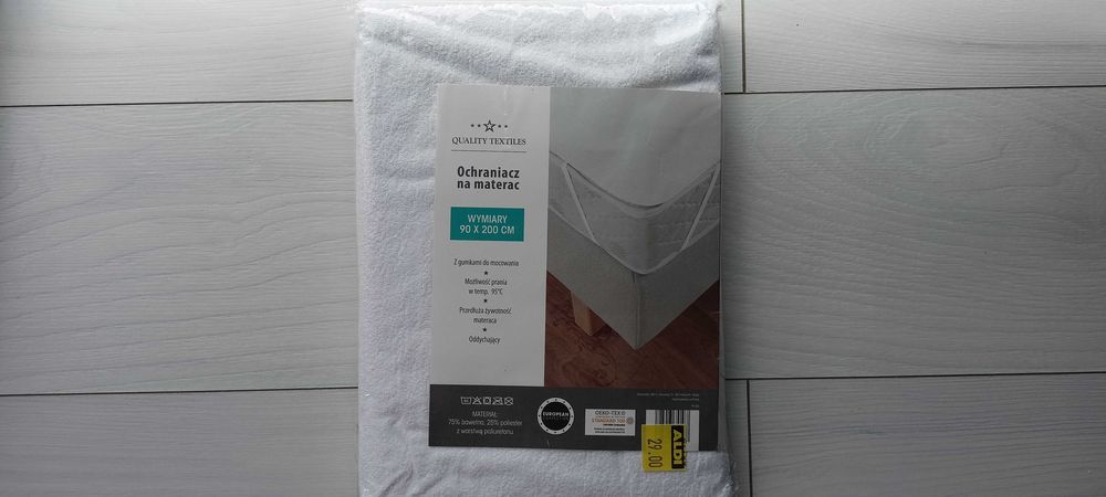 Ochraniacz na materac 90x200