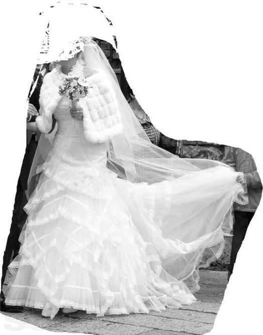 Свадебное платье Pronovias - La Sposa, айвори, 172-180 см, M-L
