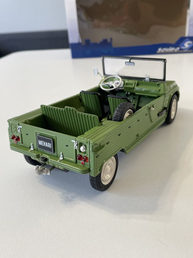 Model Citroen Mehari 1/18 Solido green 1:18 jak Bburago Maisto MCG NZG