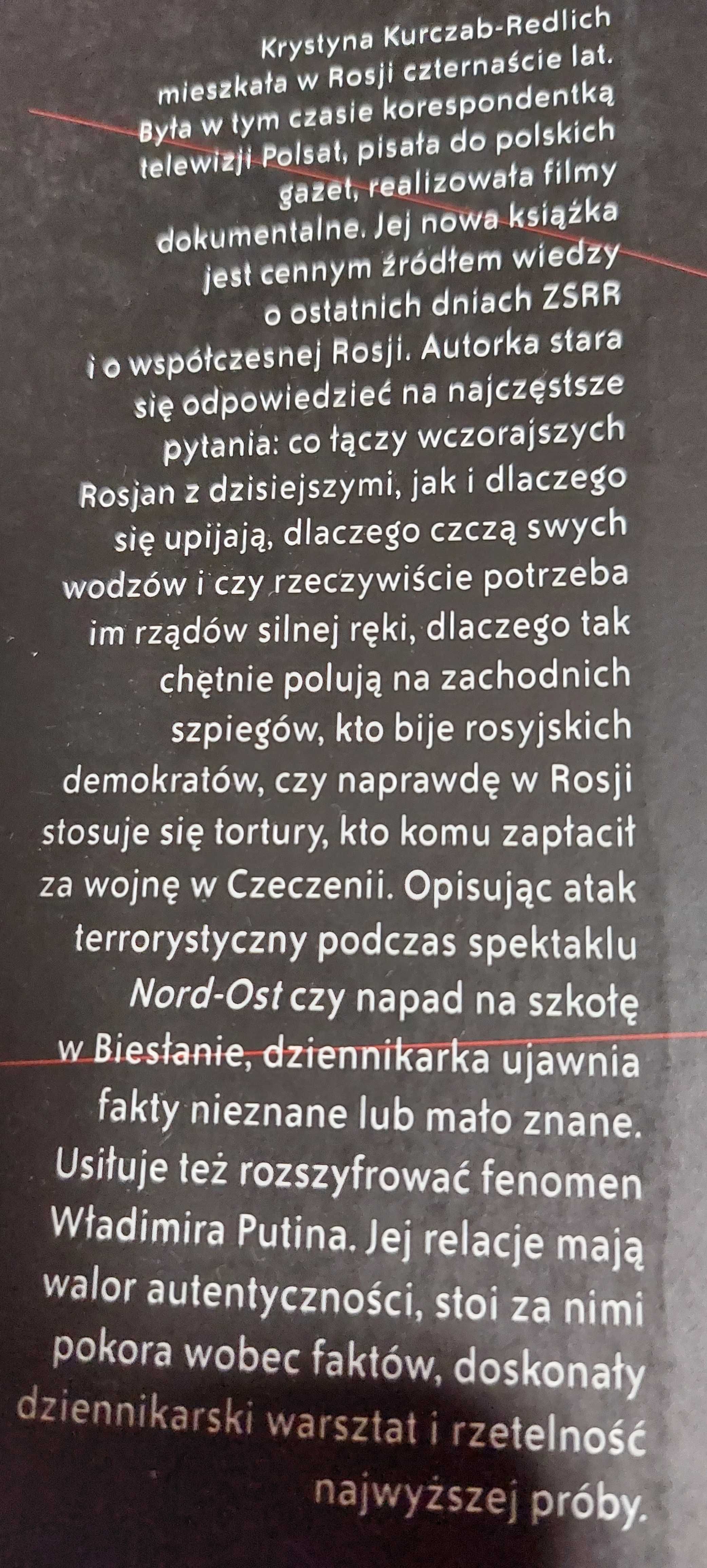 Głową o mur Kremla. Krystyna Kurczab-Redlich