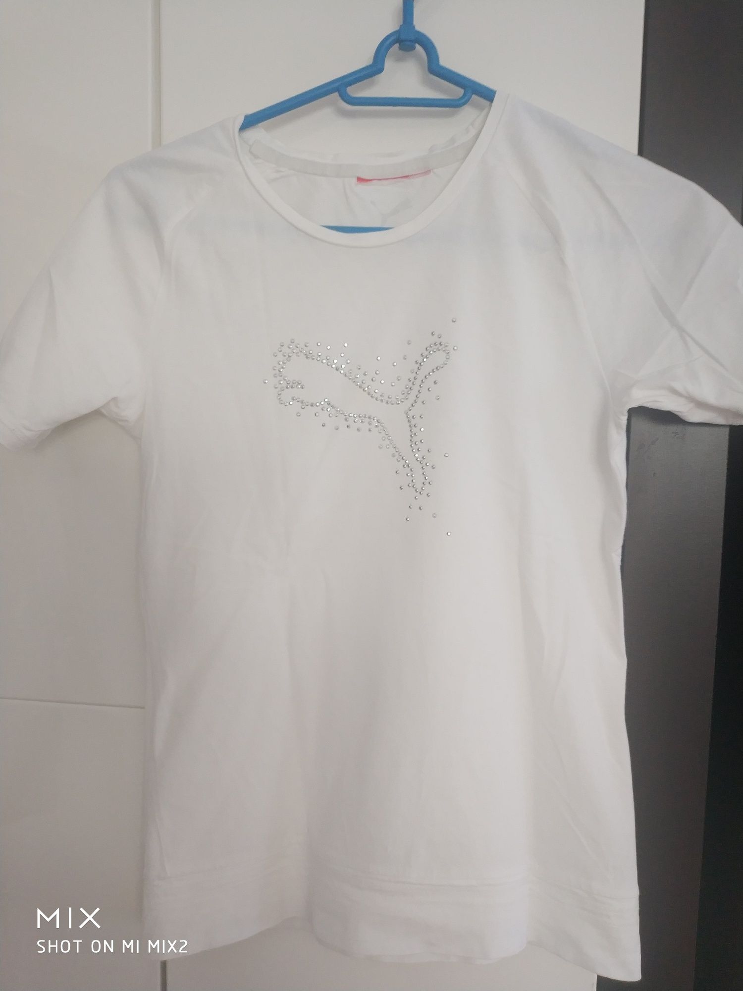 T-shirt dziewczęcy.Puma