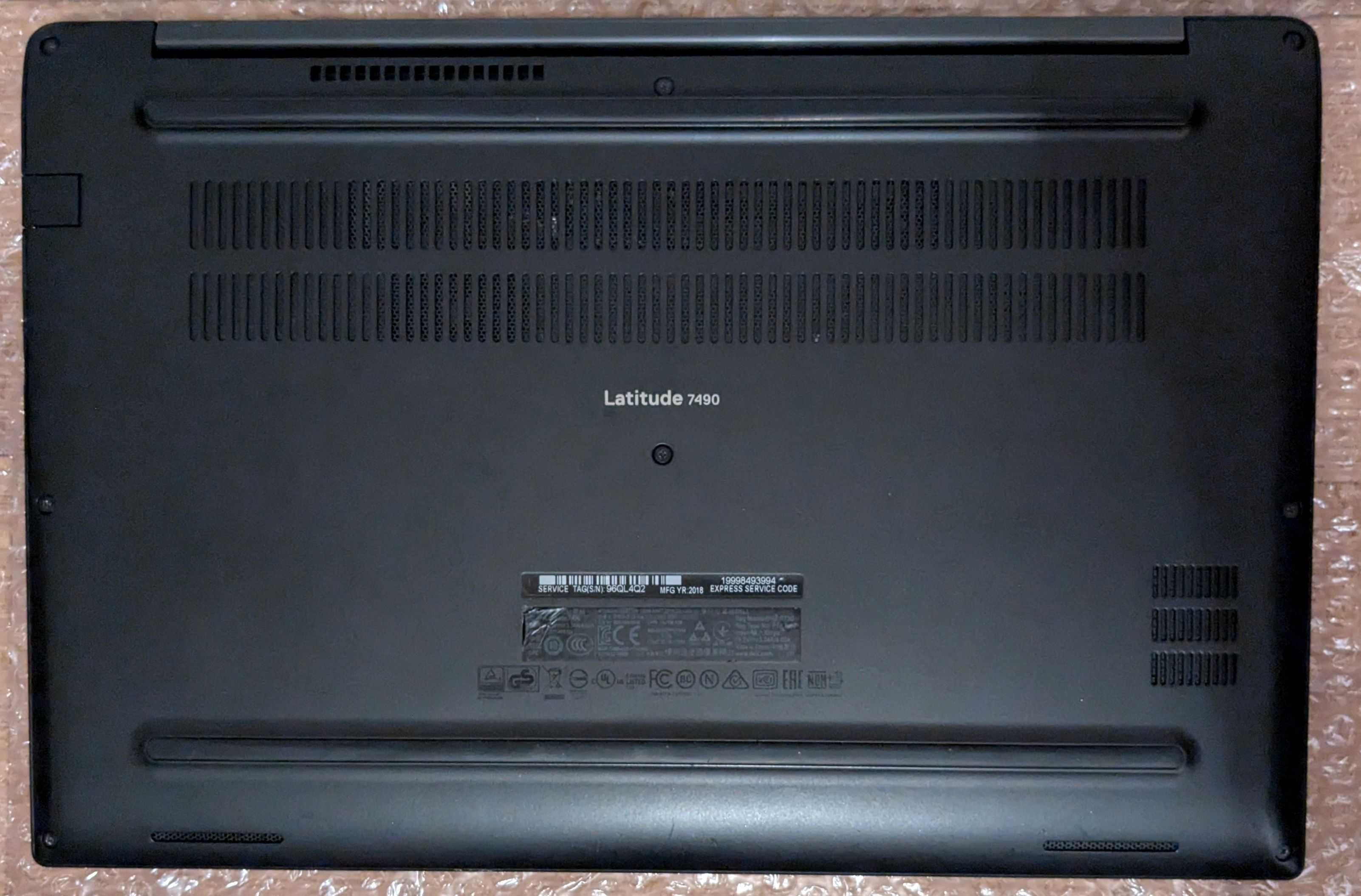 Dell Latitude 7490 14"/I7-8650U/16Gb DDR4/SSD M2 128Gb/1920x1080/Win11