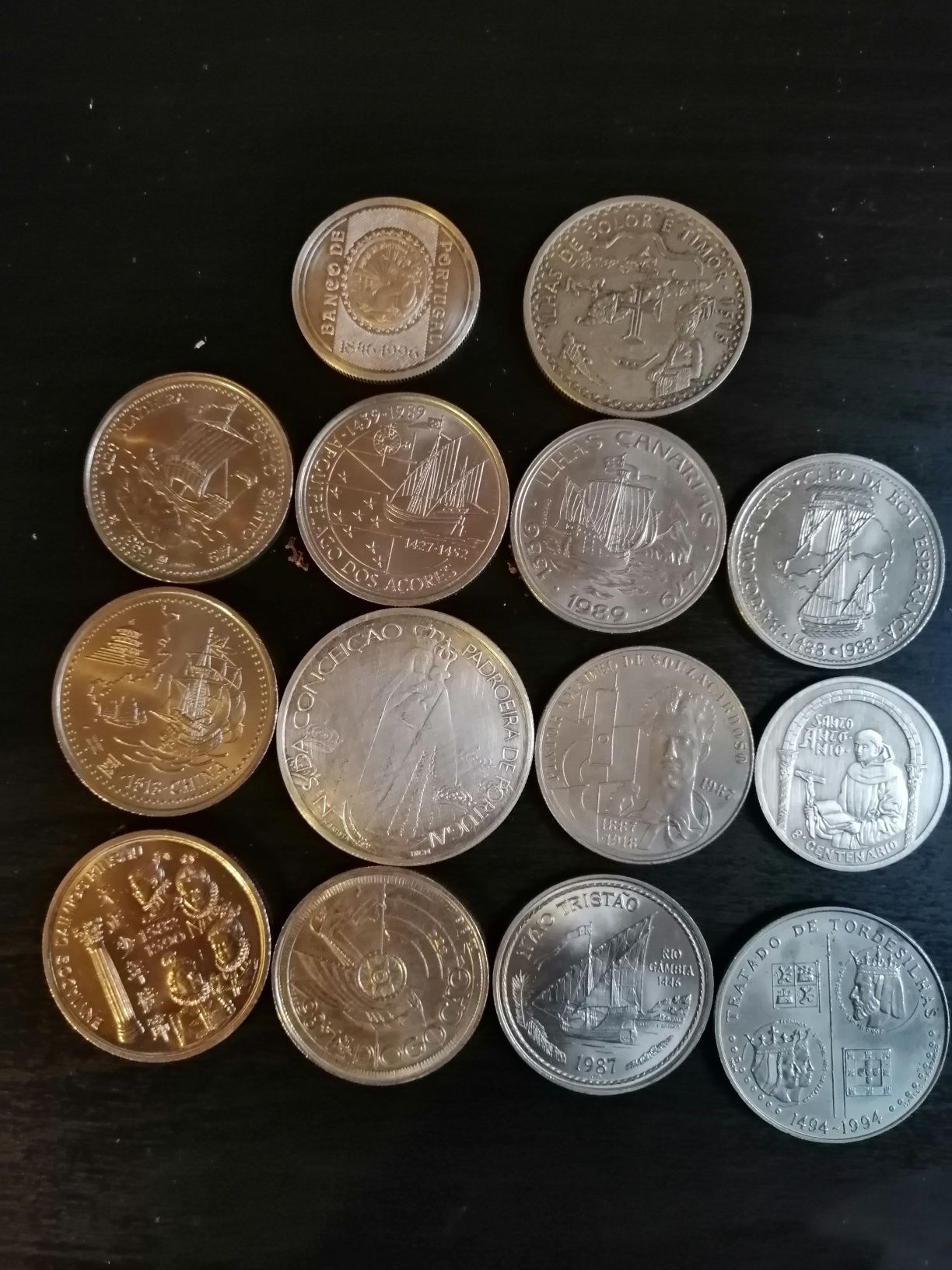 Moedas de Colecção Escudos (valores na descrição)