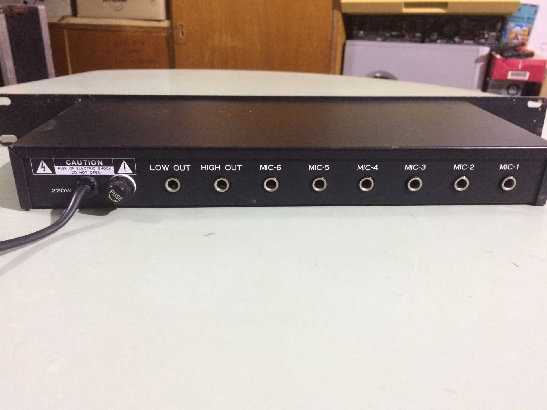 Mikser mikrofonowy 6 kanałowy - JB SYSTEMS MX-870 - Sprawny