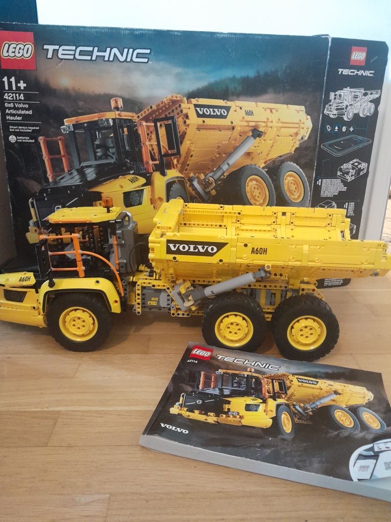 Volvo lego technik 42114 wozidło przegubowe