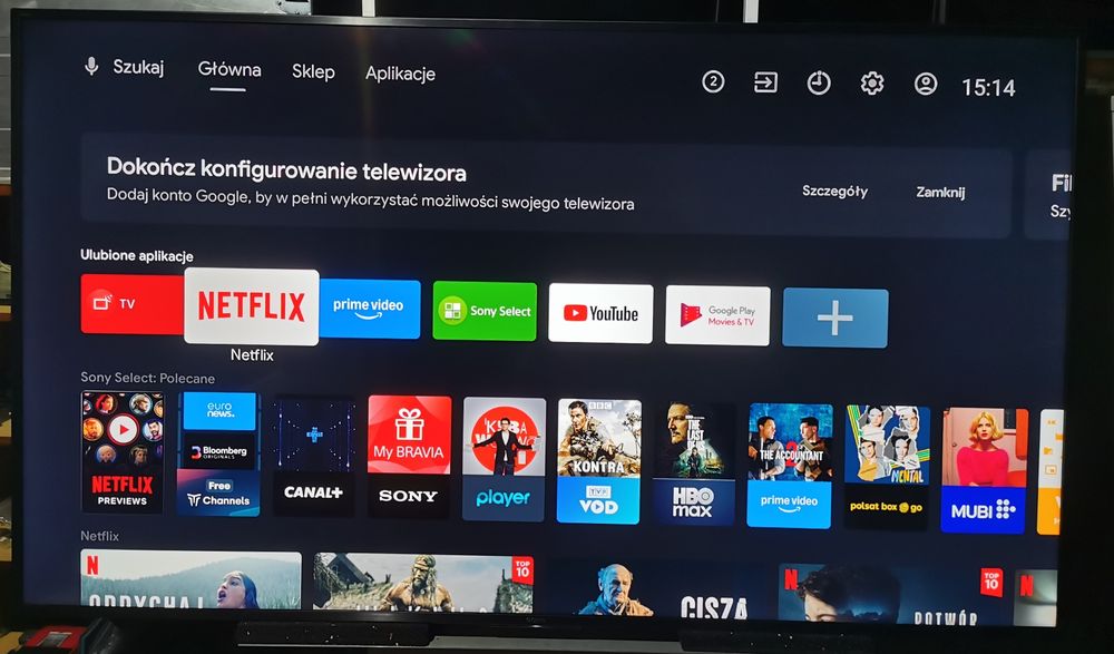 Telewizor Sony 75 Cali 4K DVBT-2 SMART-TV