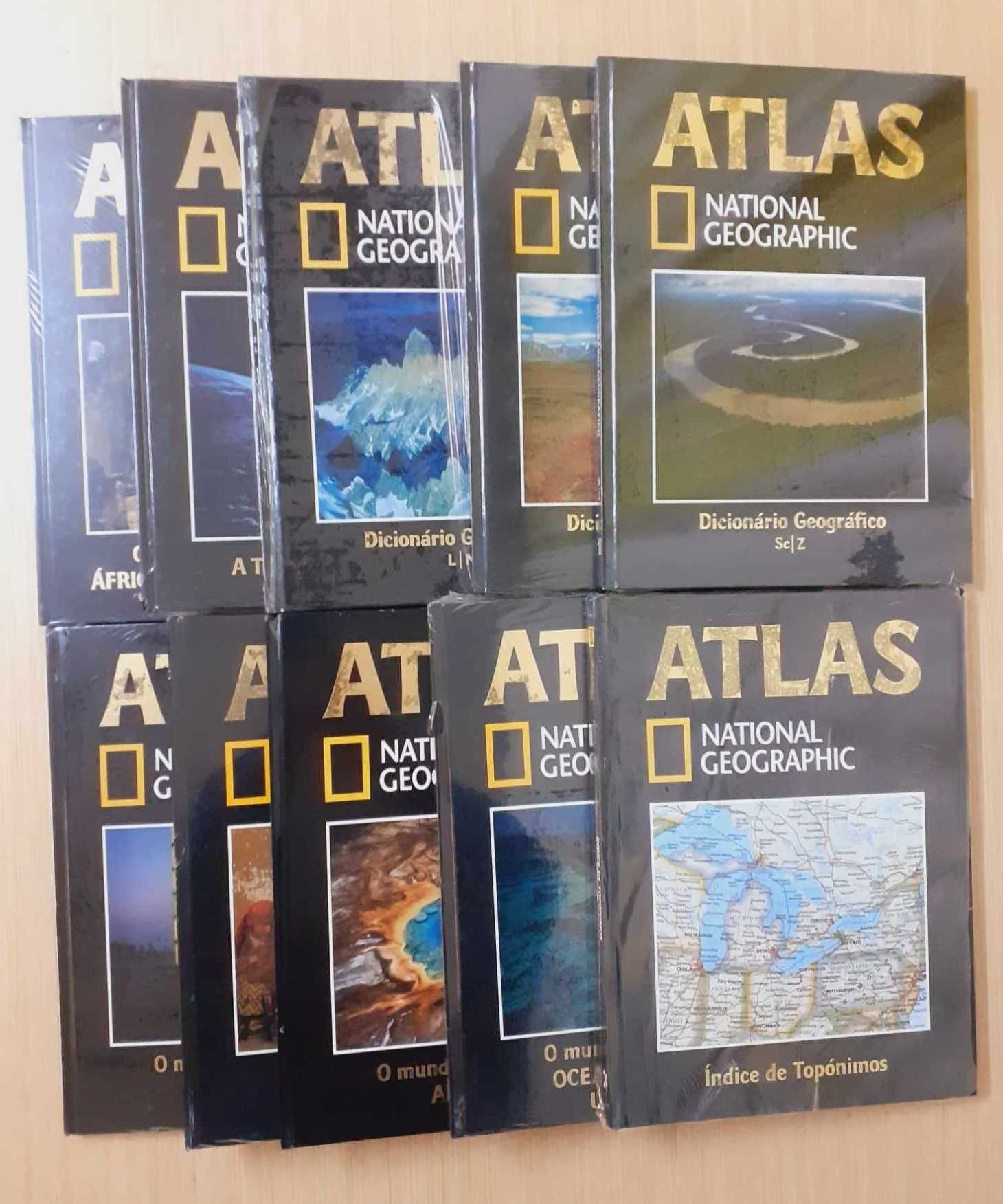 Atlas National Geographic (10 Volumes)