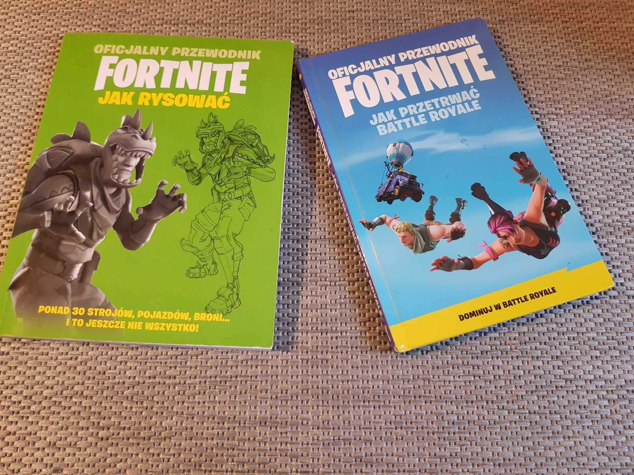 PROMOCJA! Książki/a fornite jak przetrwać battle royale i jak rysować.