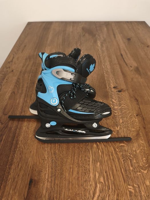 Łyżwy dziecięce 26/29, stan idealny, Decathlon BROYX Snów star