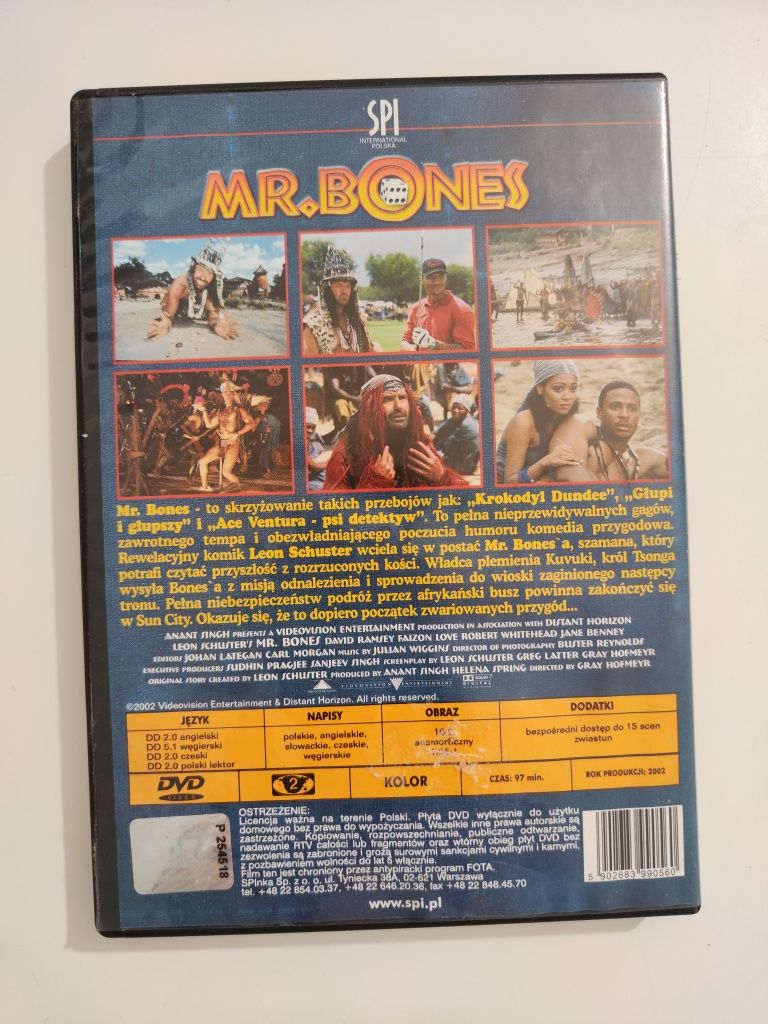 Mr. Bones Kości zostały rzucone - płyta DVD