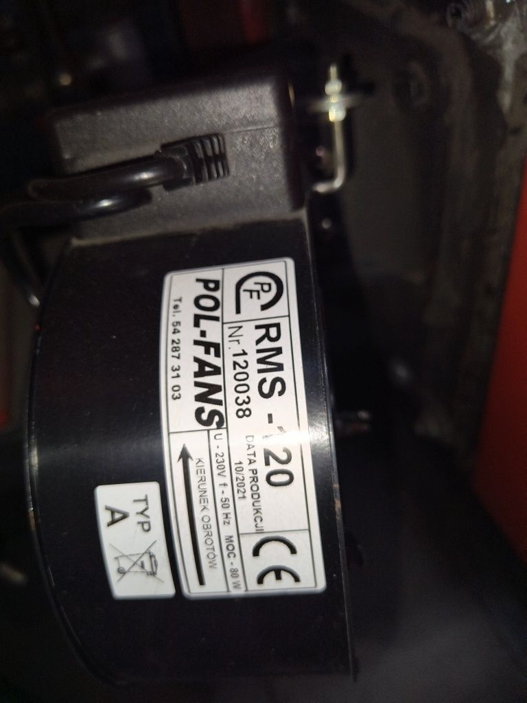 Dmuchawa do pieca RMS 120