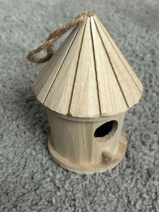 BUDKA lęgowa dla ptaków  DREWNIANY DOMEK KARMNIK !!! Okazja !!!