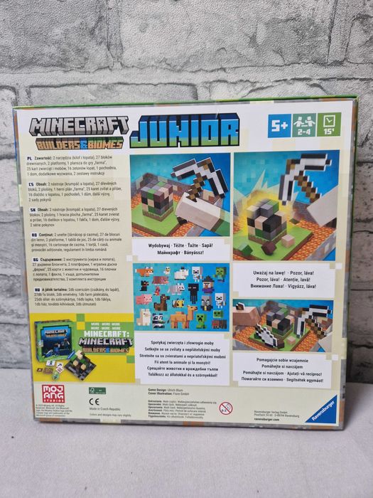 Minecraft junior - gra planszowa Ravensburger