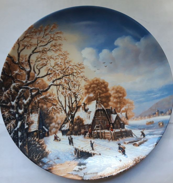 Коллекционная тарелка. Германия.