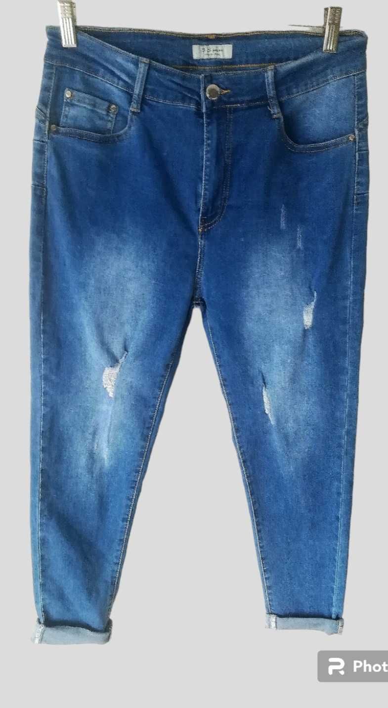 Spodnie damskie jeansy Plus size 44 2xl