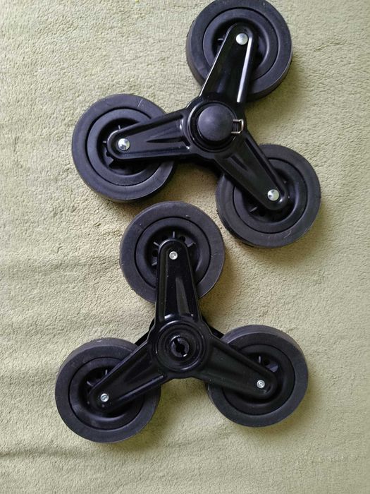 Kółka do wózków "schodowych"- 2 sztuki