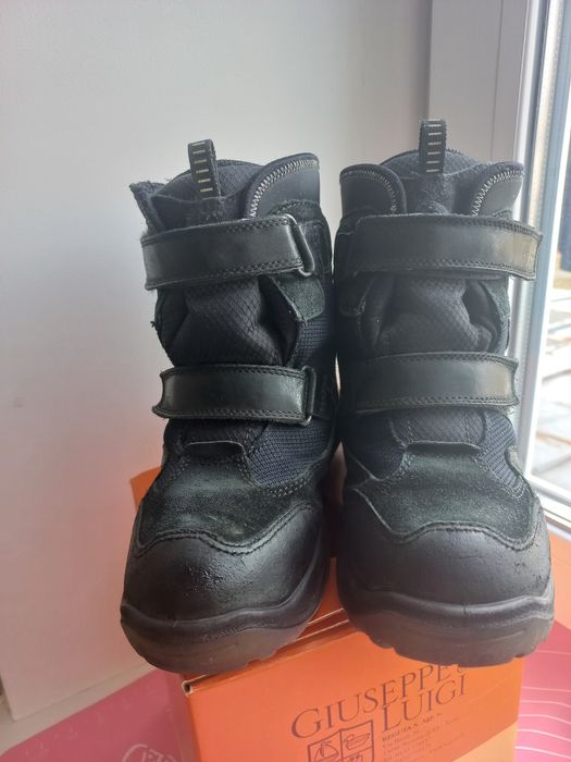 Ботінки зимові,зима,зимние,ecco черевики