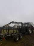 Sprzedam przyczepe lesna palms 8t