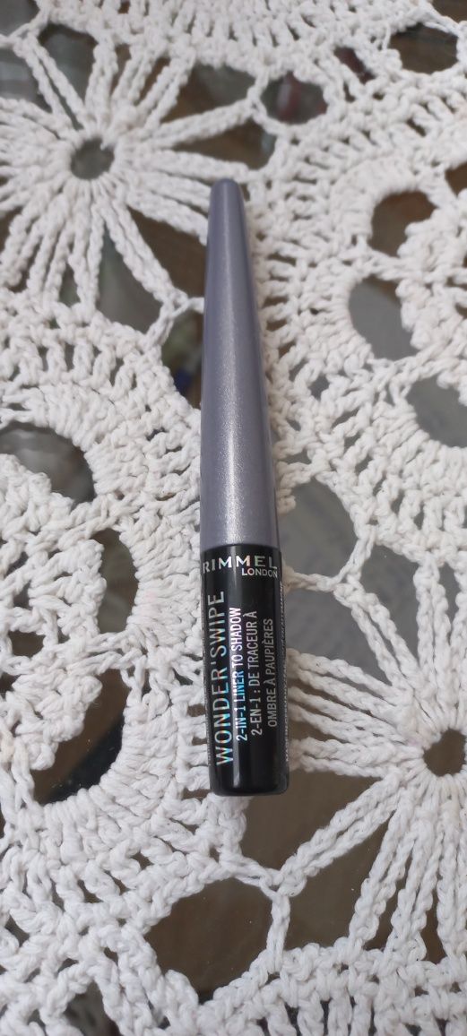 Eyeliner 2w1 Rimmel 001 srebrny