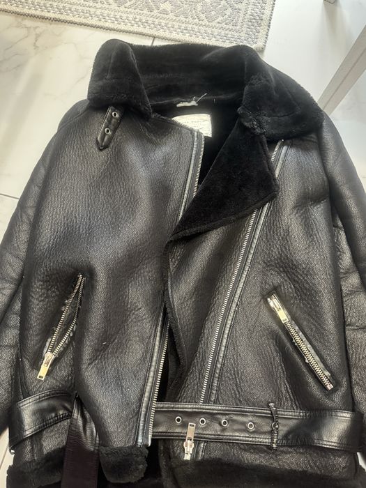 Дубленка zara размер s-m