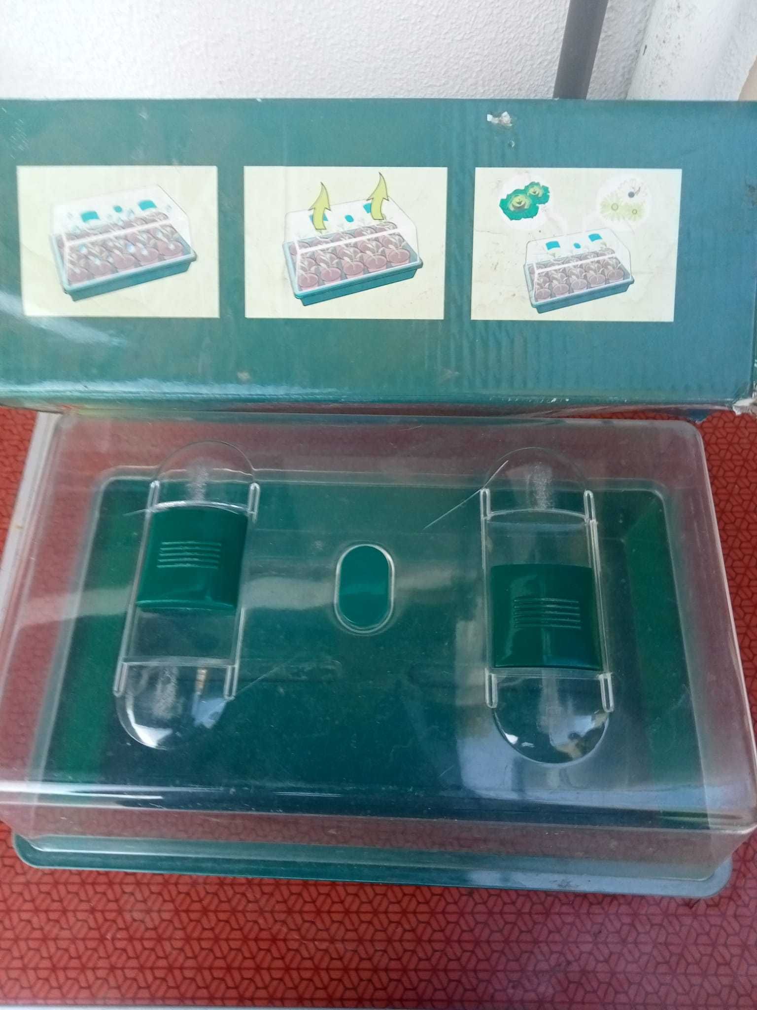 mini estufa de germinação como nova