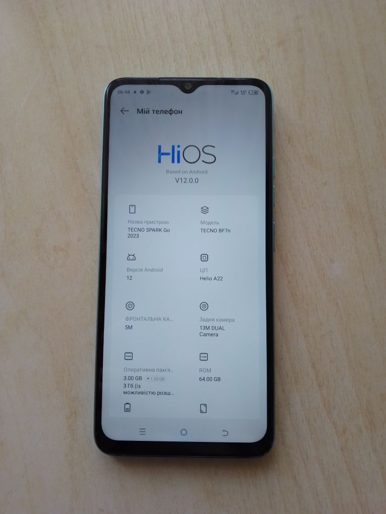 TECNO Spark Go 6/64GB 2023 як новий