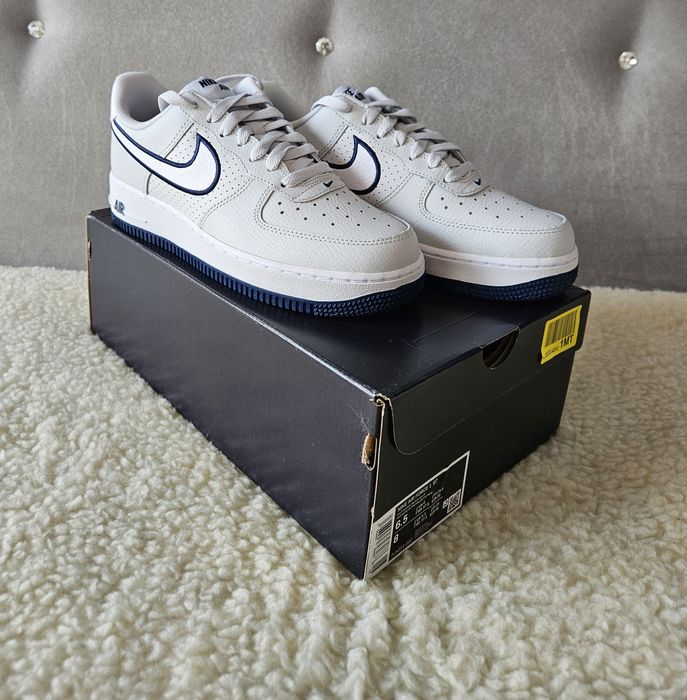 Nike Air Force 1'07 Low Photon Dust Midnight Navy - r. 39